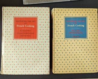 French Cooking by Julia Child and Simone Beck, Volumes One and Two