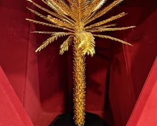 Gold Palm Tree