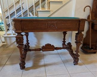 Victorian Library Table