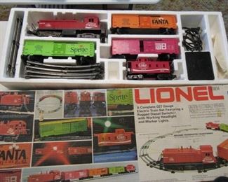 Lionel Coca Cola set