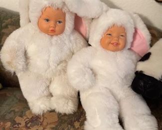 15” Anne Geddes Rabbit Babies