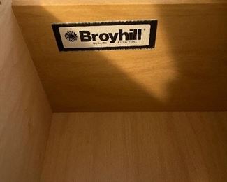 Broyhill dresser and mirror
62” (6 ft) L x 31” H

This is part of a set that includes headboard and two side tables