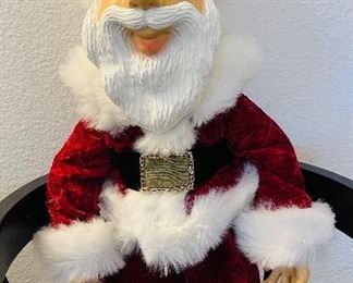 23” Raikes Solid Wood Jointed Santa
Signed
23 / 1000