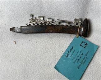 Lot 38 14 Bid(s)
Vintage ALK Alaska Railroad Spike signed