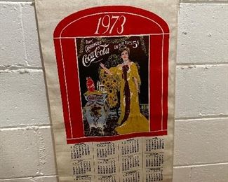 1973 Coca Cola calendar