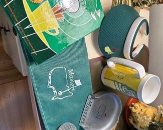 Vintage Masters Augusta National memorabilia
