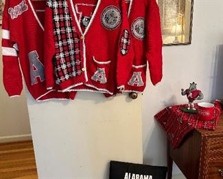 Vintage early 1990s University of Alabama ladies cardigan sweaters - rare finds