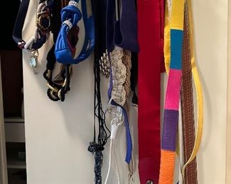 Selection of vintage women’s belts