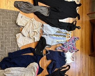 Tons of vintage ladies dance and athletic apparel & leotards