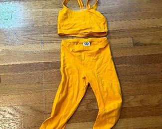 Vintage 1990s Speedo 2-pc ladies workout dance outfit