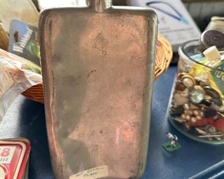 Antique Dunhill flask