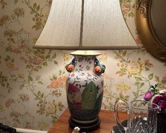 Chinoiserie lamp