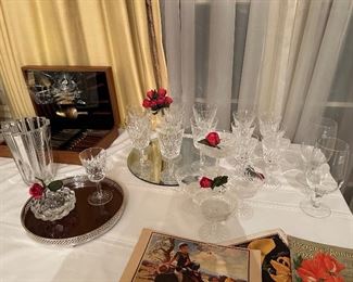 Waterford crystal glassware