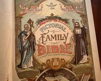 Antique family bible