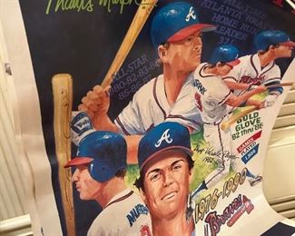 Vintage Dale Murphy poster 