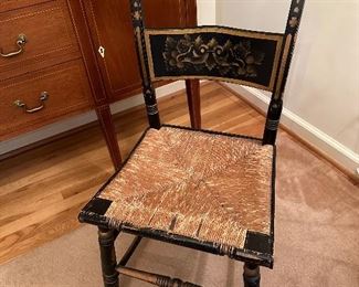 Antique black Fancy chair