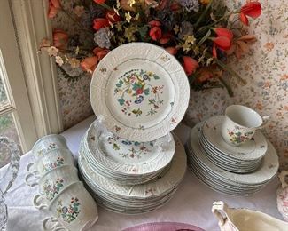 Mikasa “Antique Green” pattern