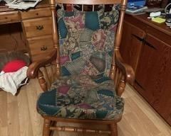Vintage Maple Rocking Chair 