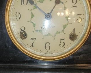 Antique Sessions Mantle Clock