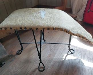 Antique Shoe Salesman Shoe fitting stool