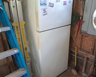 Small fridge...great for garage