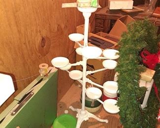 Cast iron plant stand or candleholder