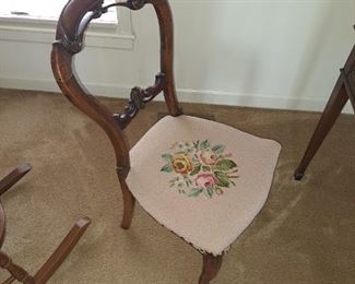 Needlepoint chair