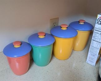 Colorful canister set