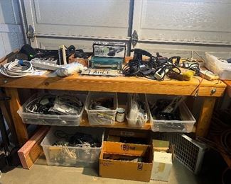 Work bench & tools