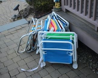 Folding chairs