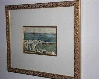 Greek Island water colors