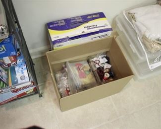 Some sewing / buttons / ribbon