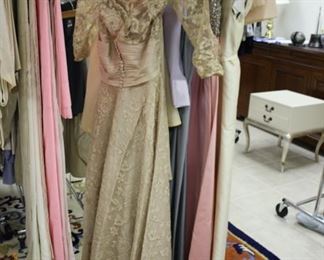 Vintage ladies gowns