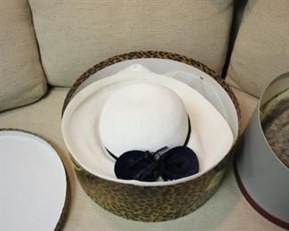 Vintage ladies going out hats