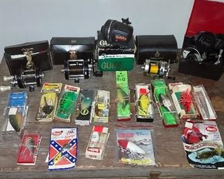 Vintage Fishing Reels & Lures