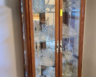 Fostoria is still available, but the cabinet is sold.