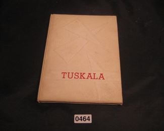 1963 Tuskegee High School yearbook  "Tuskala"