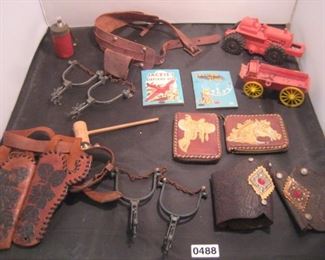 1950's toys  Miracle Hyde Horse head wallet