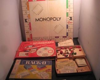 Vtg board games