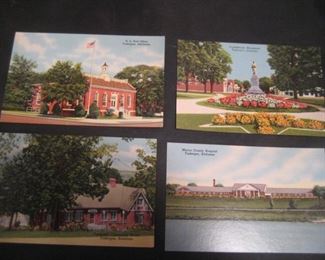 Tuskegee-Macon County Vtg postcards