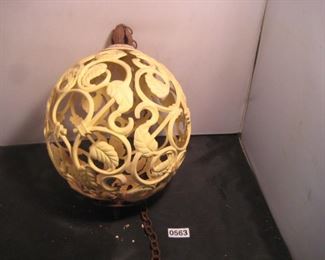 Mid-Century Hollywood Regency fern planter