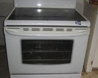 Kenmore glass top electric stove