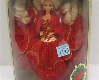 HAPPY HOLIDAY BARBIE 1993 IN BOX