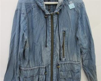 VINTAGE WALTER BAKER DEMIN DISTRESSED JACKET