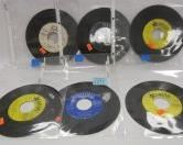 LOS CORVETS AND LOS BARACUDAS 45 RECORDS