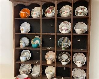 Collectible teacups & saucers...