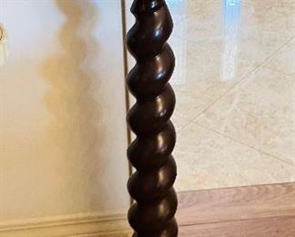 $140 - Turned pedestal painted 12x36