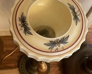 Vintage lamp Art deco 27H x 8 