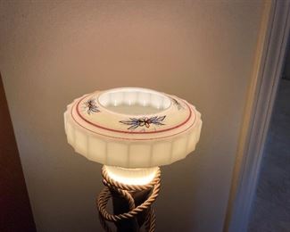 Vintage lamp Art deco 27H x 8 