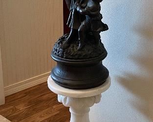 $140 Spelter statue 